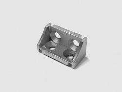 Угловой алюминиевый соединитель 40x20, паз 6, B114