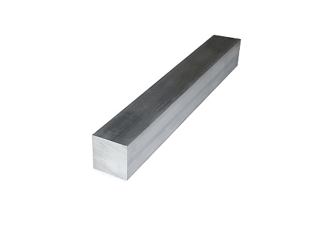 Пруток алюминиевый, квадрат 25x25 (Без покрытия)