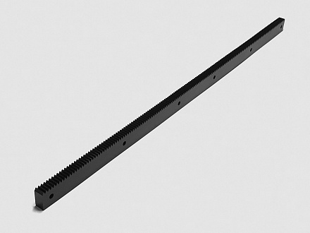 Внешняя рейка прямозубая для v-slot M=1, L = 499,5мм, B743