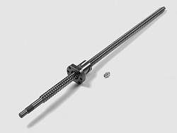 Обработанный винт ШВП с гайкой SFU1610, L =  1050мм, C277