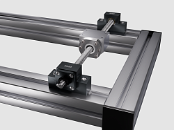 Набор SFU2510 с опорами серии EK20-EF20