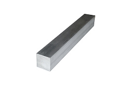 Пруток алюминиевый, квадрат 25x25 (Без покрытия)