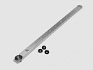 Превью Алюминиевый ползун для T-track 19 серия, L = 450мм (серебро), C87