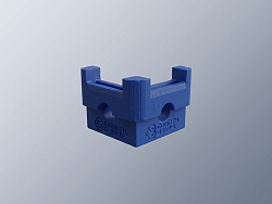 3-х сторонний упор 20х20, тип А, паз 6, C201