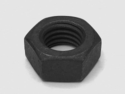 Гайка шестигранная М14 DIN 934, черная цинк-ламель, A297