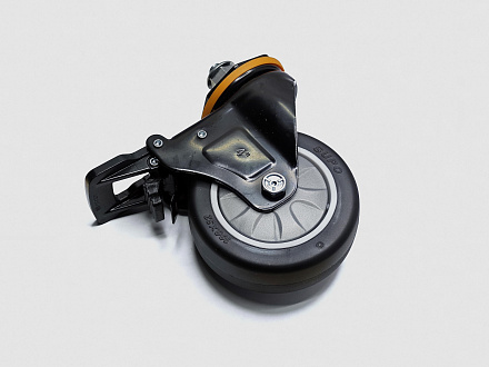 Колесо с тормозом Ø100 М12x25, B810