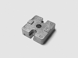 Торцевой соединитель 40х40, паз 8, C336