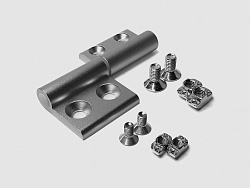 Петля алюминиевая 40/40, разъемная правая, A873