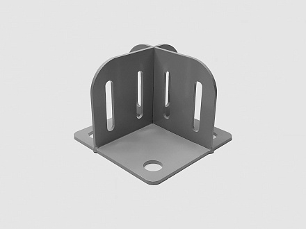 Площадка опорная под профиля 45x45, 45х90, 90x90, B126