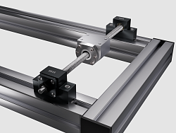 Набор SFU2005 с опорами серии EK15-EF15