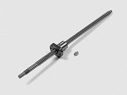 Обработанный винт ШВП с гайкой SFU1204, L = 361мм, C259