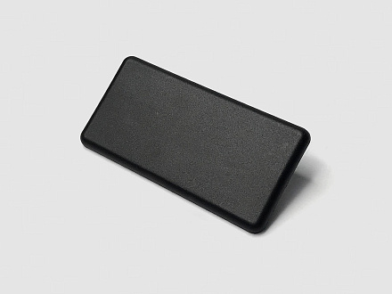 Заглушка торцевая 40 х 80, D=10, паз 10, C339