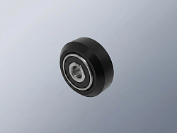 Комплект пластиковый ролик + подшипник